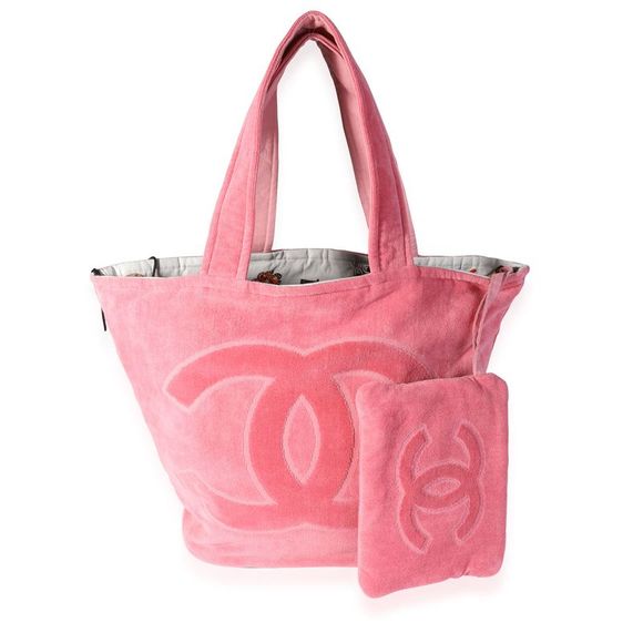 Chanel Iconic Symbols Terry Beach Towel Set